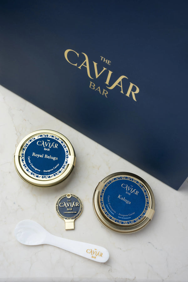 Beluga Experience Gift Set — Royal Beluga and Royal Kaluga caviar