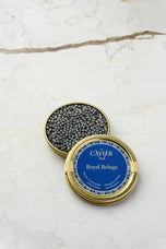 Royal Beluga Caviar tin — The Caviar Bar, Mayfair London
